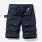 Bee Embroidery Belted Shorts