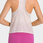 Spliced Mesh Racer Back Tank
