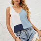 Color Block Knit Tank