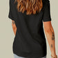 Distressed Round Neck Tee