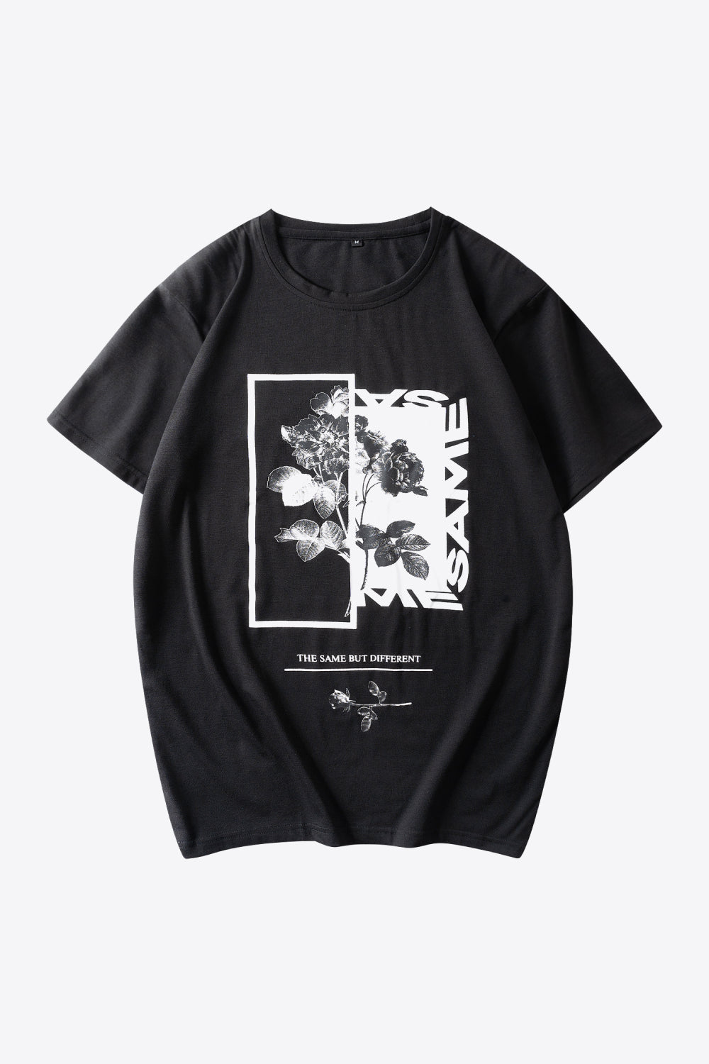 Graphic Short-Sleeve Round Neck Tee