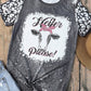 Graphic Leopard Short Sleeve Tee