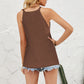Grecian Neck Knit Tank