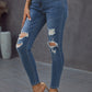 Vintage Skinny Ripped Jeans