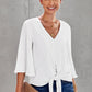 Button Tie Top