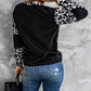 Leopard Crewneck Long Sleeve Top