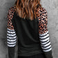 Heart Striped Long Raglan Sleeve Tee