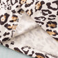Leopard V-Neck Short Sleeve Tee Shirt