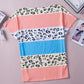 Leopard Print Color Block Tee Shirt