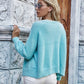 Fuzzy Long Sleeve Button Down Cardigan