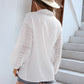 Eyelet Long Sleeve Shirt