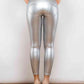 Full Size PU Skinny Pants