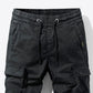 Drawstring Elastic Waist Cargo Joggers