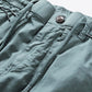 Drawstring Waist Button and Zipper Closure Cargo Shorts