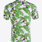 Printed Short Sleeve Collared Vacation Shirt
