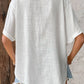 Button Front Johnny Collared Blouse