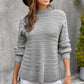 Crewneck High-Low Sweater