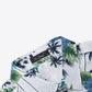 Printed Short Sleeve Collared Vacation Shirt