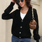 Openwork Raglan Sleeve Cardigan