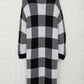 Buffalo Plaid Duster Cardigan