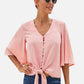 Button Tie Top