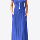 Full Size Short Sleeve Round Neck Dress with Pockets