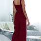 Square Neck Sleeveless Pocket Jumpsuit