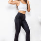 Zip Detail Flare Long Jeans