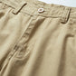 Belted Button and Zip Closure Shorts