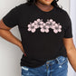 Simply Love Full Size Flower Graphic Cotton Tee