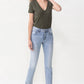 Lovervet Full Size Andrea Midrise Crop Straight Jeans