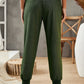 Drawstring Elastic Waist Pocket Joggers