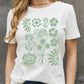 Simply Love Full Size Flower Graphic Cotton Tee