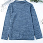 Heathered Quarter-Zip Sweatshirt