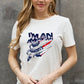 Simply Love Full Size I'M AN AMERICAN Graphic Cotton Tee