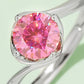 1 Carat Moissanite 925 Sterling Silver Solitaire Ring