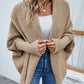 Dolman Sleeve Open Front Cardigan