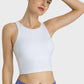 Feel Like Skin Highly Stretchy Cropped Sports Tank