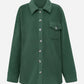 Sherpa Button Down Dropped Shoulder Jacket