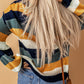 Striped Dropped Shoulder Knitted Pullover Sweater