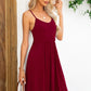 Floral Spaghetti Strap Dress with Pockets