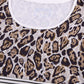 Leopard Striped Scoop Neck Tank