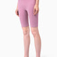 Breathable High-Rise Wide Waistband Biker Shorts