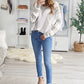 Color Block  Drop Shoulder Sweater