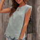 Sleeveless Eyelet Tank Top