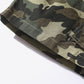 Camouflage Drawstring Waist Cargo Shorts