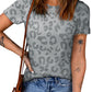 Leopard Round Neck Tee