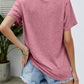 HAPPY EASTER Graphic Round Neck T-Shirt