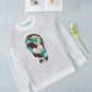 Skull Graphic Drop Shoulder Sweater