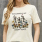 Simply Love Full Size THE GARDEN IS MY HAPPY PLACE Graphic Cotton Tee